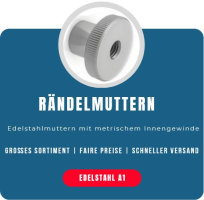 Rändelmuttern