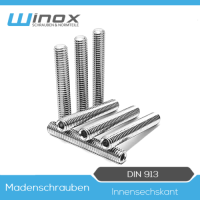 DIN 913 Gewindestifte mit Kegelkuppe, mit Innensechskant