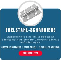 WX-8049 / 30x40x1,5mm Edelstahl A2
