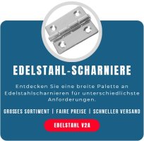 WX-8150 / 25x30x0,8mm Edelstahl A2